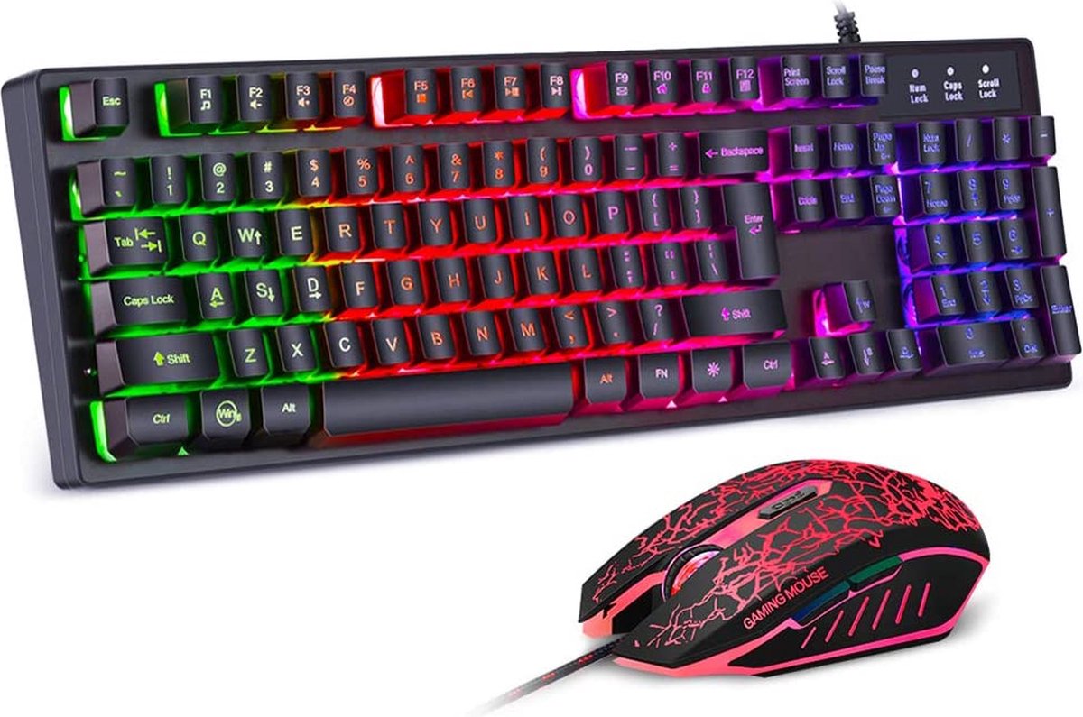 gamingtoetsenbord en -muisset