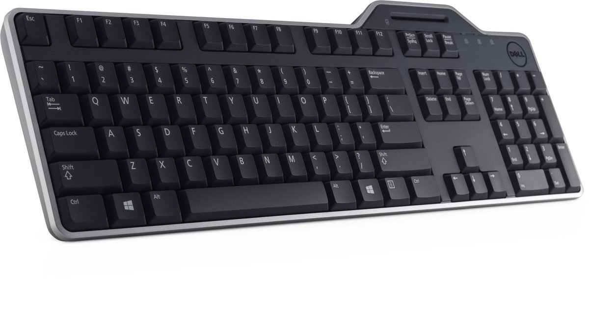 KEYBOARD: V.S./Europa (QWERTY) Dell KB813 Smartcard-toetsenbord