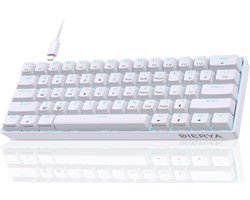 60% Compact Mechanical Gaming Keyboard met Blue Switches – Anti-Ghosting en Type-C Verbinding