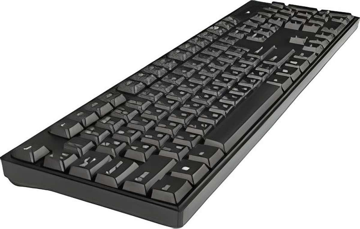 Q-Link toetsenbord – Draadloos – QWERTY - Numeriek keypad – 44.2 x 13.5 x 2 cm – Zwart
