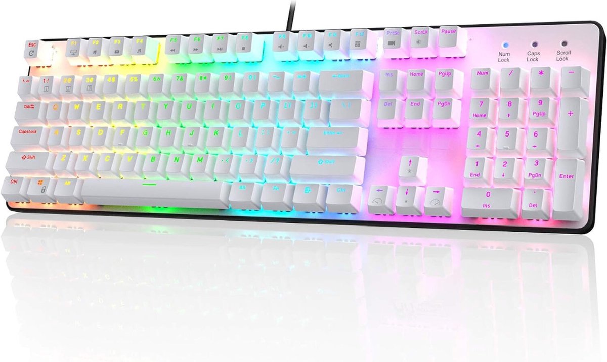 Lexium Mechanisch Toetsenbord - Gaming Toetsenbord - Mechanical Keyboard
