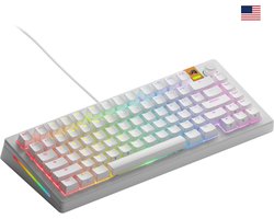 Glorious Gaming GMMK 3 HE - Bedrade Gaming Toetsenbord - 75% - RGB - QWERTY - Wit