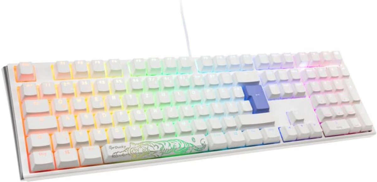 Mechanisch Gaming Toetsenbord met RGB LED - MX-Silent-Red