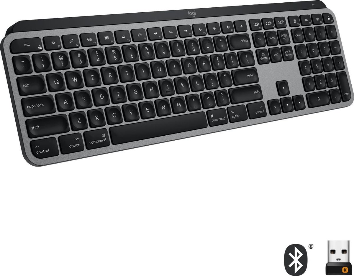 Logitech MX Keys - Draadloos Toetsenbord - Bluetooth - Qwertz