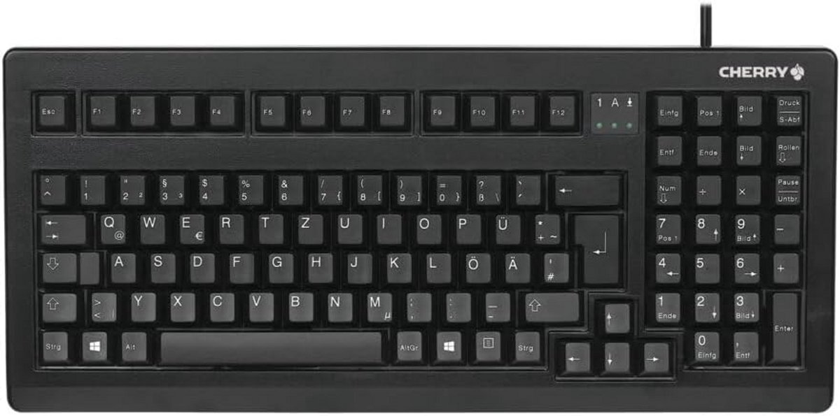 Compact Mechanisch Toetsenbord met Duits QWERTZ-Lay-out