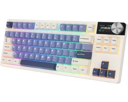 Royal Kludge RKS85 - Draadloos Gaming Toetsenbord - Mechanisch - Keyboard - RGB - Met Display