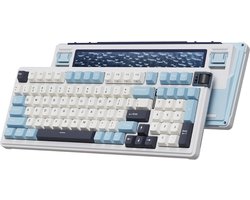 KZZI K98 - Toetsenbord - Polar White - Rainbow Switch