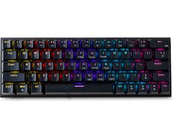 60% Mechanisch Gaming Keyboard – Blue Switches - RGB – Zwart– Bedraad