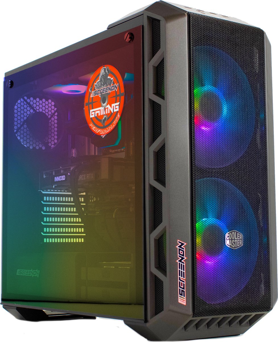 ScreenON - Ryzen 7 - 480GB M.2 SSD + 2TB HDD - RTX 3070 8GB - GamePC.X42582