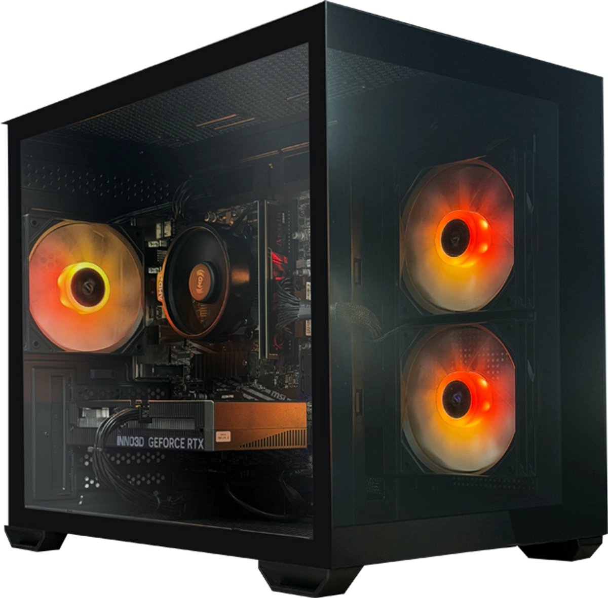 Xgaming Riot Gaming PC - AMD Ryzen 5 5500 - Nvidia GeForce RTX 5050 - 32GB DDR4 - 4TB NVME SSD