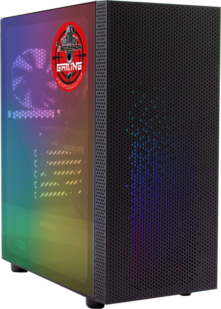 Medium Game PC - Intel Core i3 - 10100 - 16GB DDR4 - GeForce RTX 3050 - 240GB M.2 SSD + 1TB HDD