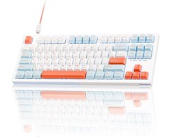 Mechanisch Gaming Toetsenbord TKL met Achtergrondverlichting en Programmeerbare Toetsen