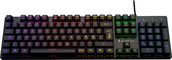 Surefire KingPin M2 60% RGB Multimedia Toetsenbord QWERTY (SCA)