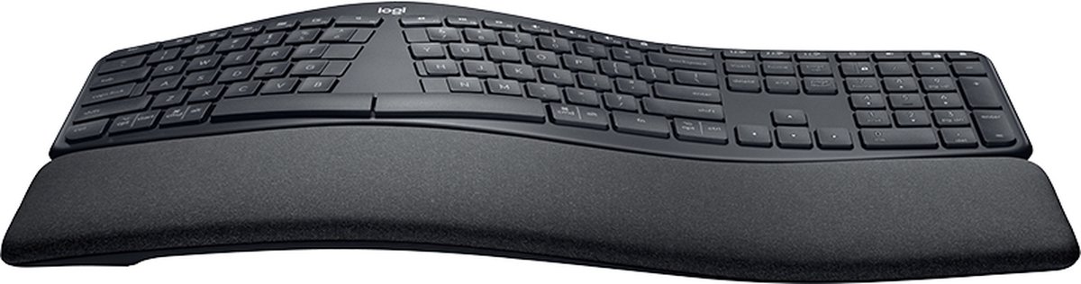 Logitech Ergo K860 toetsenbord RF-draadloos + Bluetooth QWERTZ Duits Grafiet