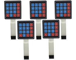 Universeel 16-toets membraantoetsenbord voor Arduino en elektronica projecten