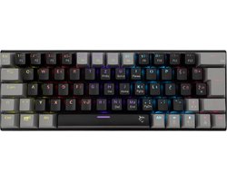 White Shark Wakizashi 2 toetsenbord - Blauwe switches - US layout - zwart/grijs