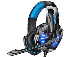 Gaming headset voor PS4, PS5, PC, Xbox One en Switch met 3D Surround Sound en Noise Cancelling