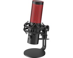 USB-microfoon voor gaming, streaming en podcasting met LED-verlichting en tip-to-mute