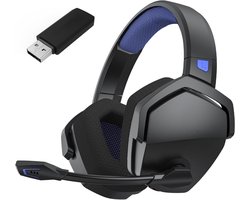 MMP® Game headset draadloos - Headset - Game headset - Gaming headsets - Grijs - 20cm x 11cm x 21cm