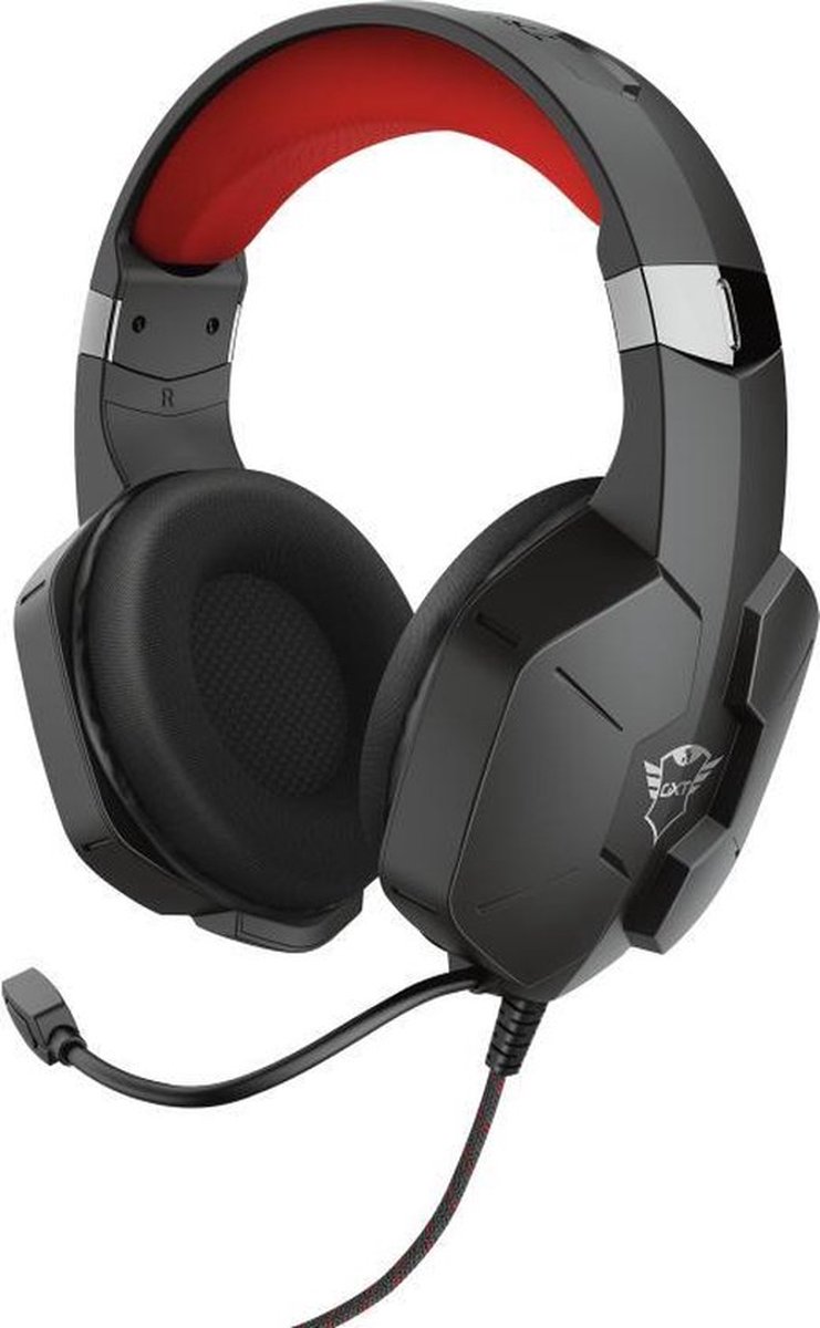 Trust GXT323 Carus V2 - Bedrade Gaming Headset - 3.5 mm - Zwart