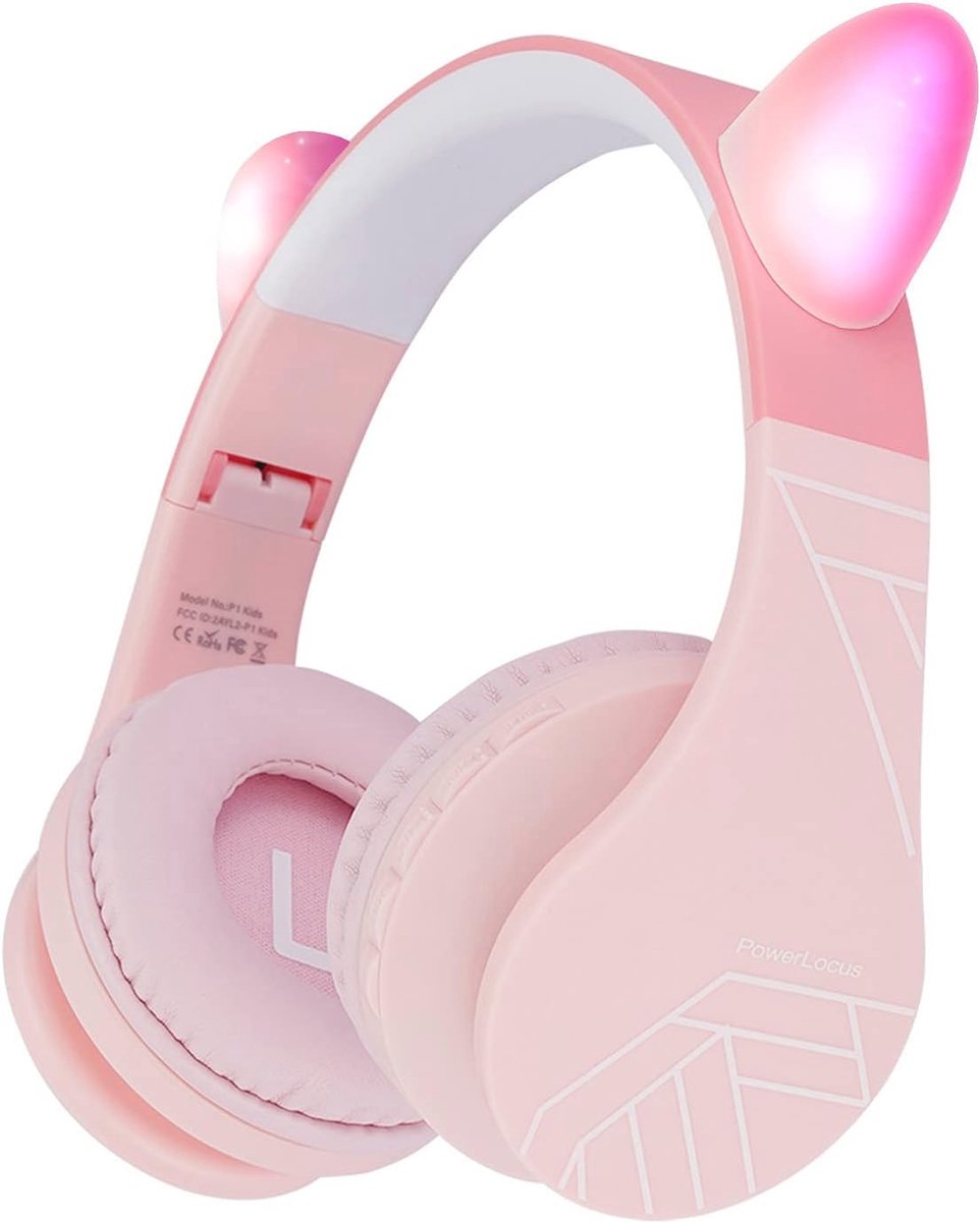 Draadloze Bluetooth Koptelefoon voor Kinderen met Microfoon - Over-Ear, Volumebegrenzing