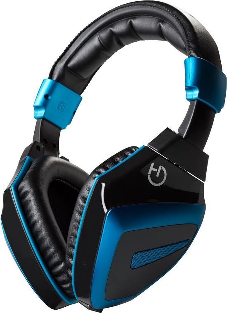 Hiditec HDT1 Stereofonisch Hoofdband Zwart, Blauw hoofdtelefoon