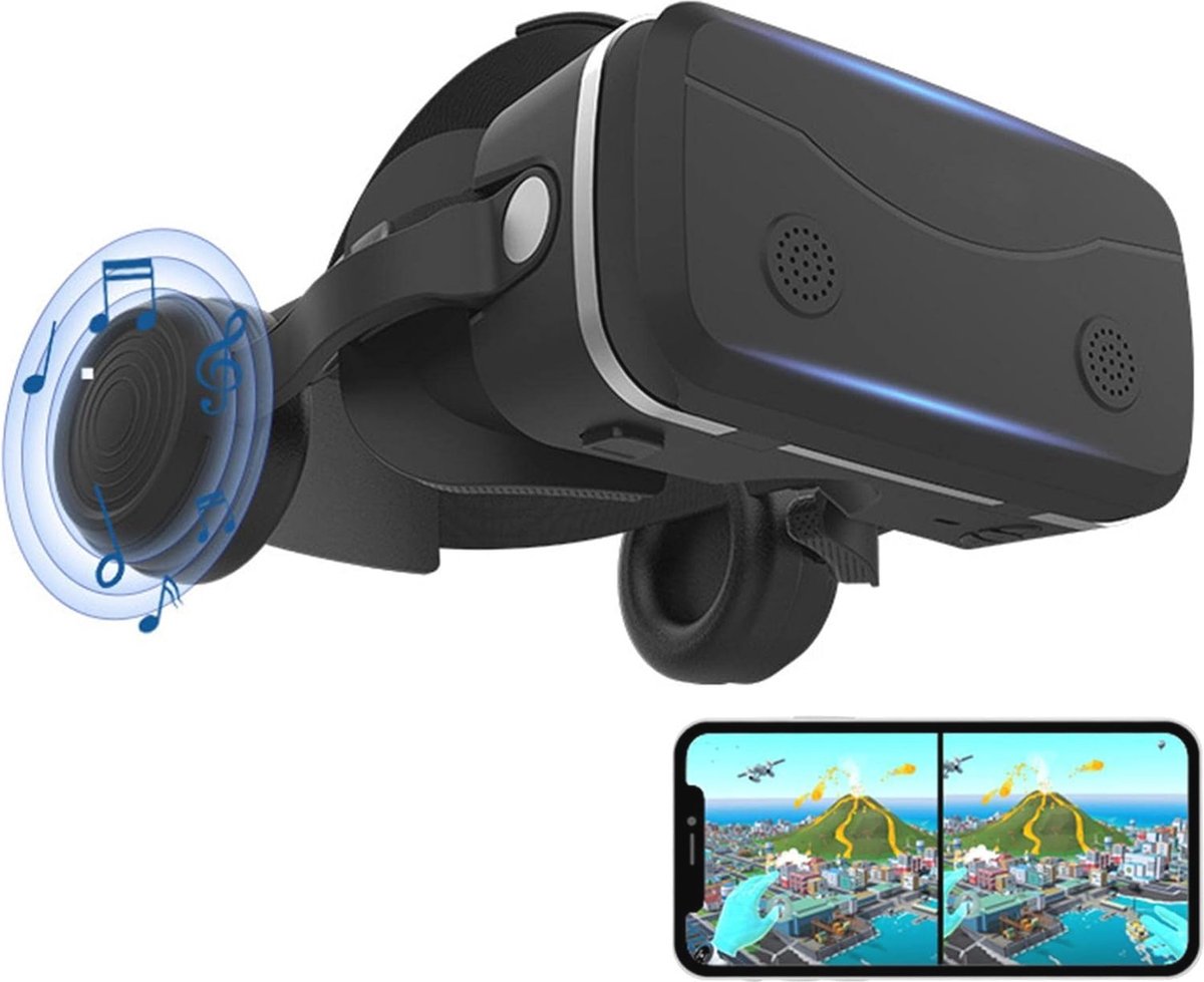 Virtual Reality-headset voor een meeslepende 3D-ervaring met smartphone