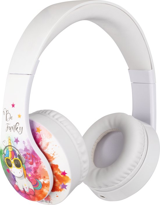 Konix Unik - universele koptelefoon Be Funky - microfoon - in-line afstandsbediening - verstelbaar