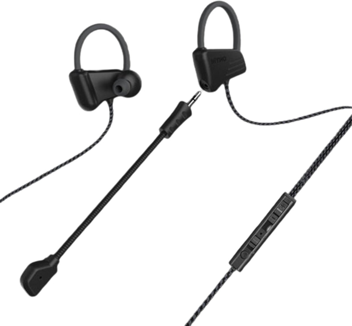 Nitho ECHO eSports Headset Bedraad oorhaak Sporten Zwart