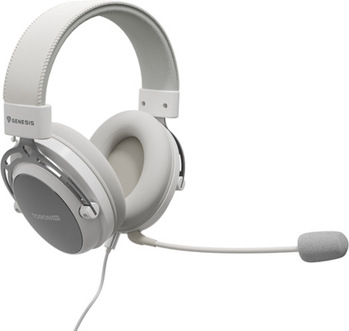 Genesis - TORON 301 NSG-2161 - Game headset - Wit - Microfoon