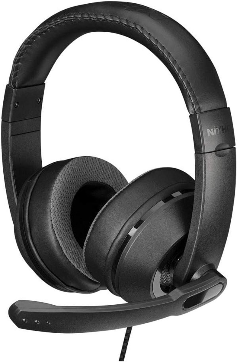 Comfortabele Stereo Gaming Headset met Opvouwbare Microfoon voor PC, PS4, Xbox en Switch