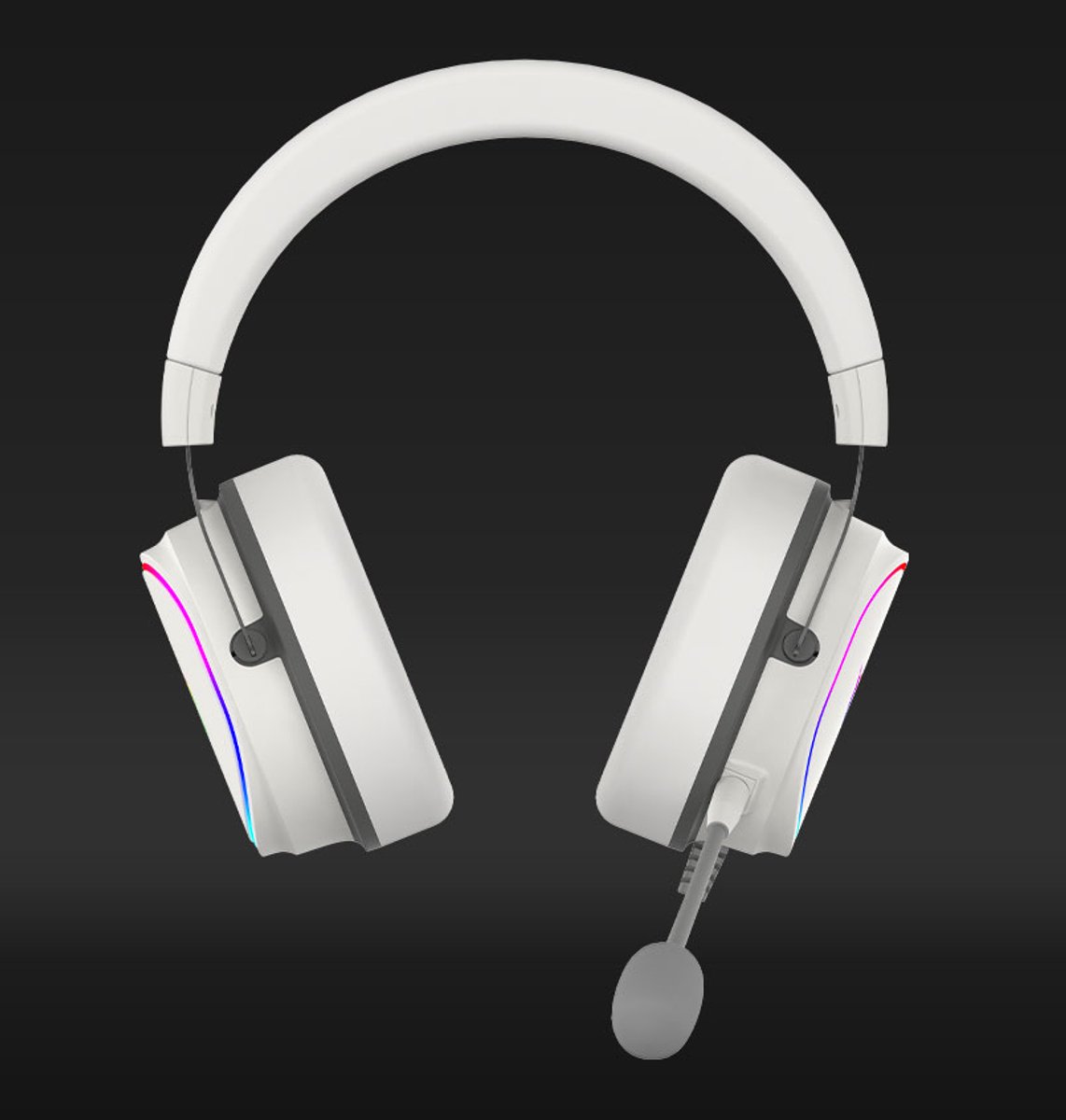 AQIRYS - Gaming headset – 7.1 surround – USB – noise cancelling mic – wit