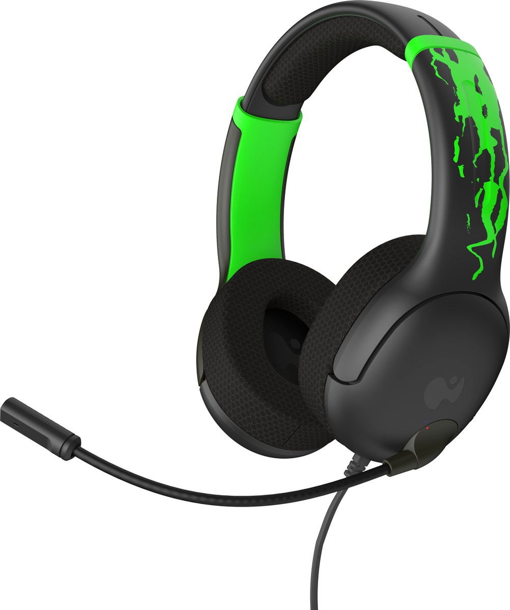 PDP Airlite - Gaming Headset - Stereo - Xbox Series X|S - Jolt Green