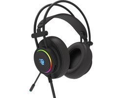 coolbox Gaming Headset with Microphone DG-AUR-01 Black