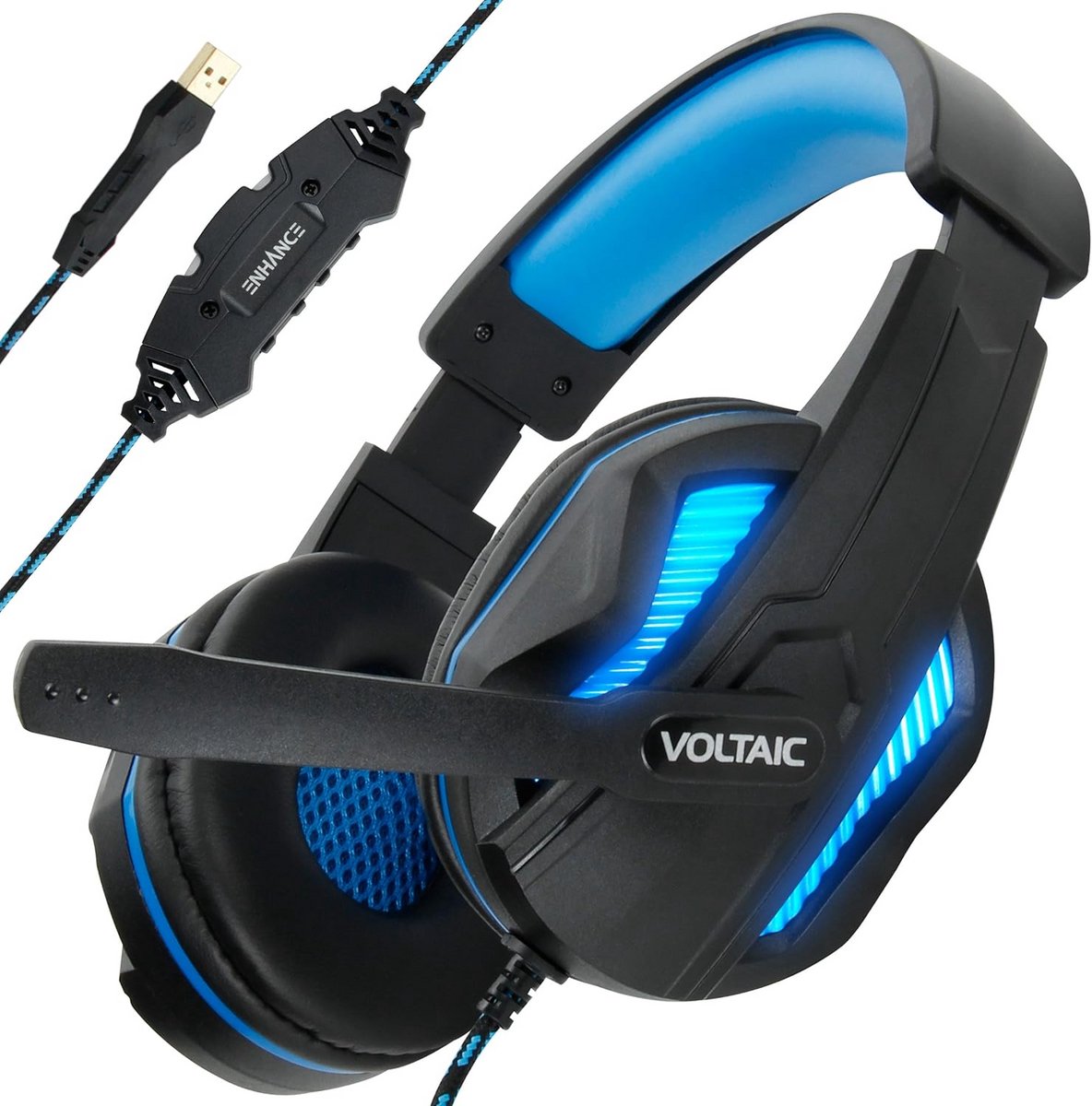 Gaming Headset met Virtueel 7.1 Surround Geluid en Microfoon