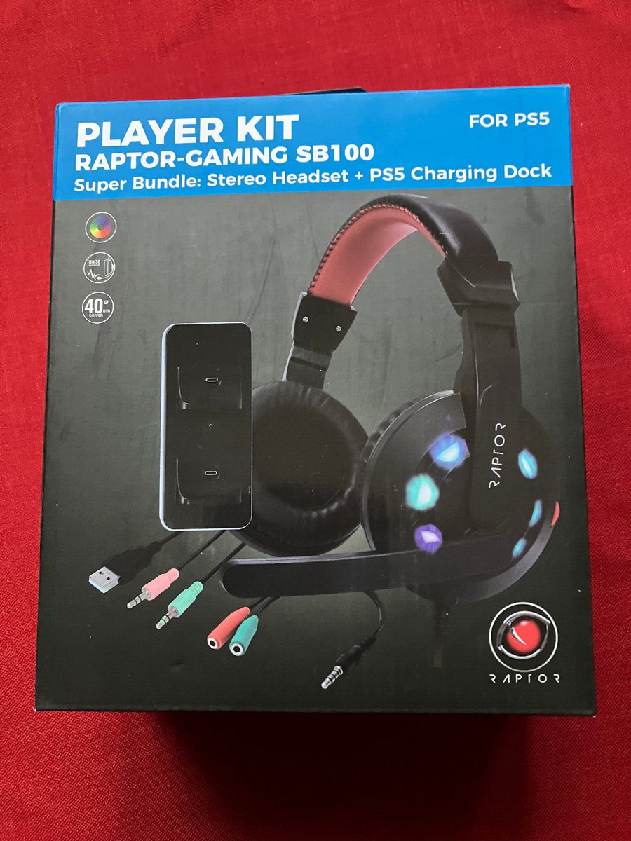 Raptor Gaming - SB-100 Super-Bundel Bedrade Gaming Headset