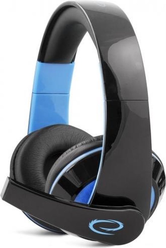 Esperanza EGH300B Gaming Headset Koptelefoon Zwart / Blauw