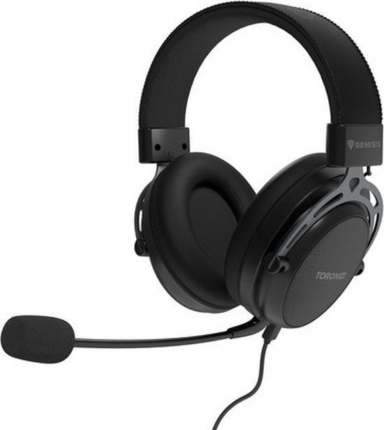 Headset Genesis TORON 301 met Microfoon Zwart NSG-2160