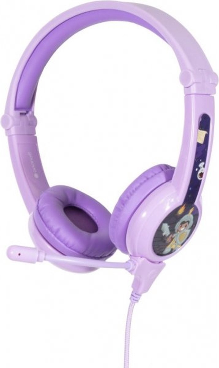 Buddyphones Kindvriendelijke Hoofdtelefoon Galaxy Paars - Gaming Headset