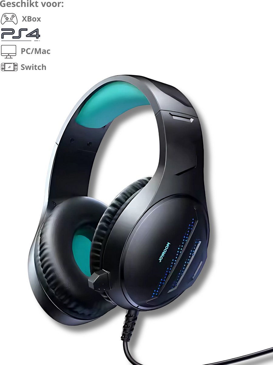 Joyroom Gaming Headset – 3.5mm – 50mm Drivers – PC/PS4/Xbox