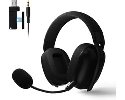 MMP®Game headset draadloos - Headset - Game headset - Gaming headsets - Zwart - 21cm x 19cm x 10cm