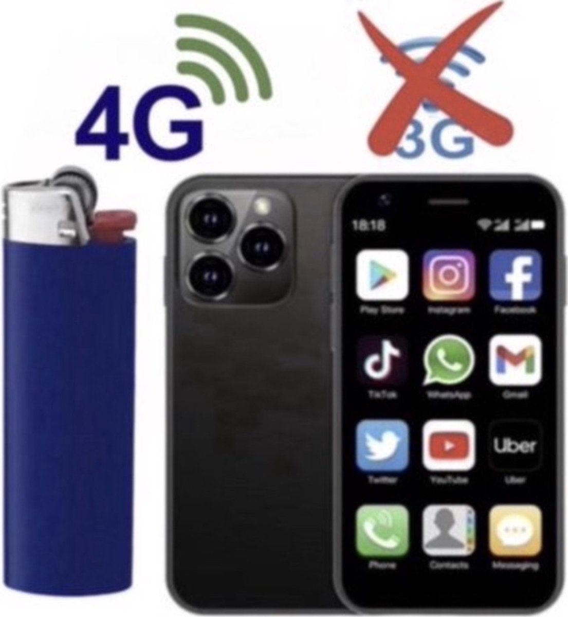 medj-mini smartphone- mobiele telefoon- superkleine -klein -4G -Snelste -mini- gsm -android 10