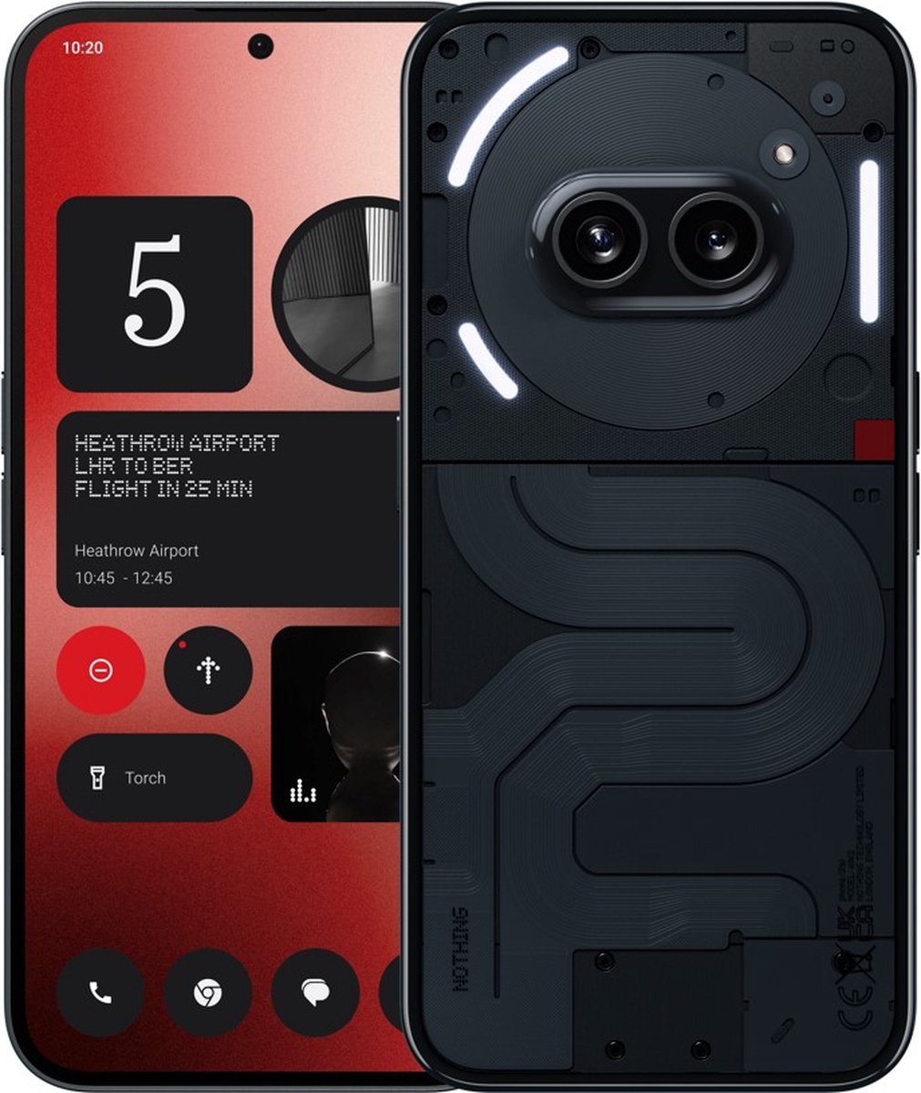 Nothing Phone (2a) - 12GB - 256GB - Black - Zwart