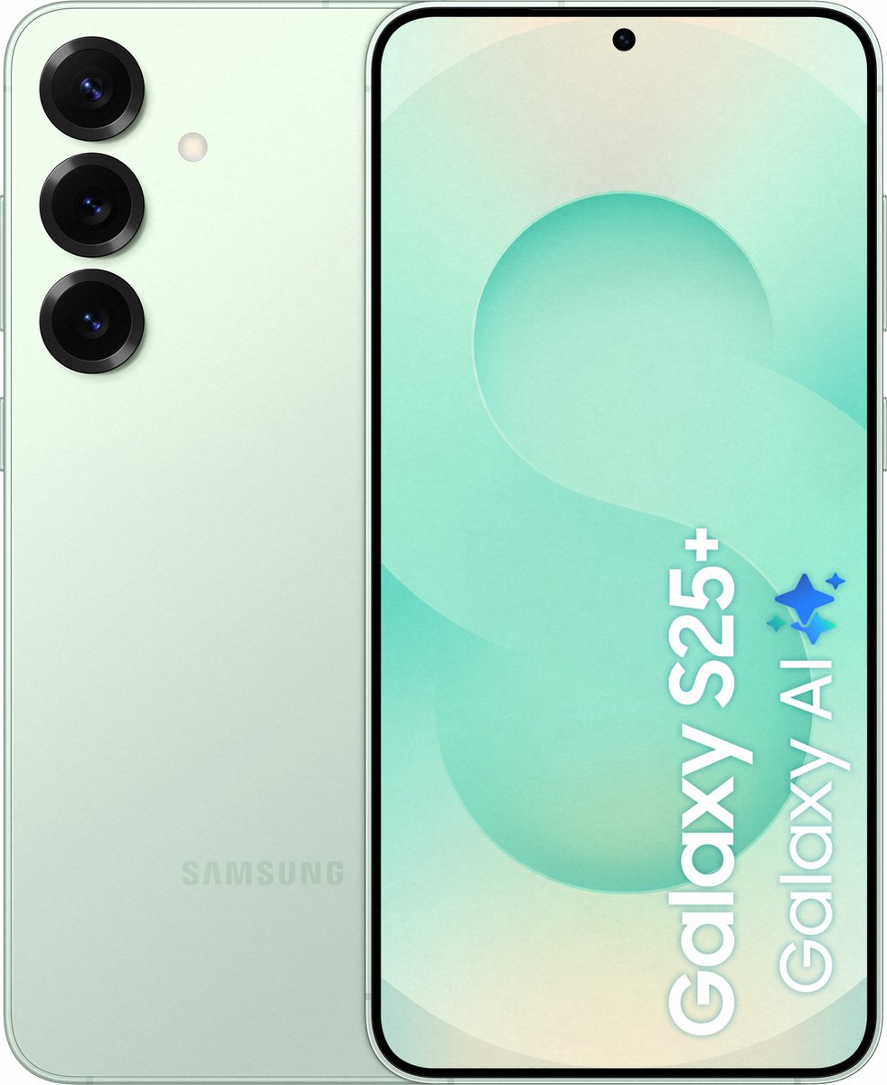 Samsung Galaxy S25 Plus 5G - 256GB - Mint - Groen