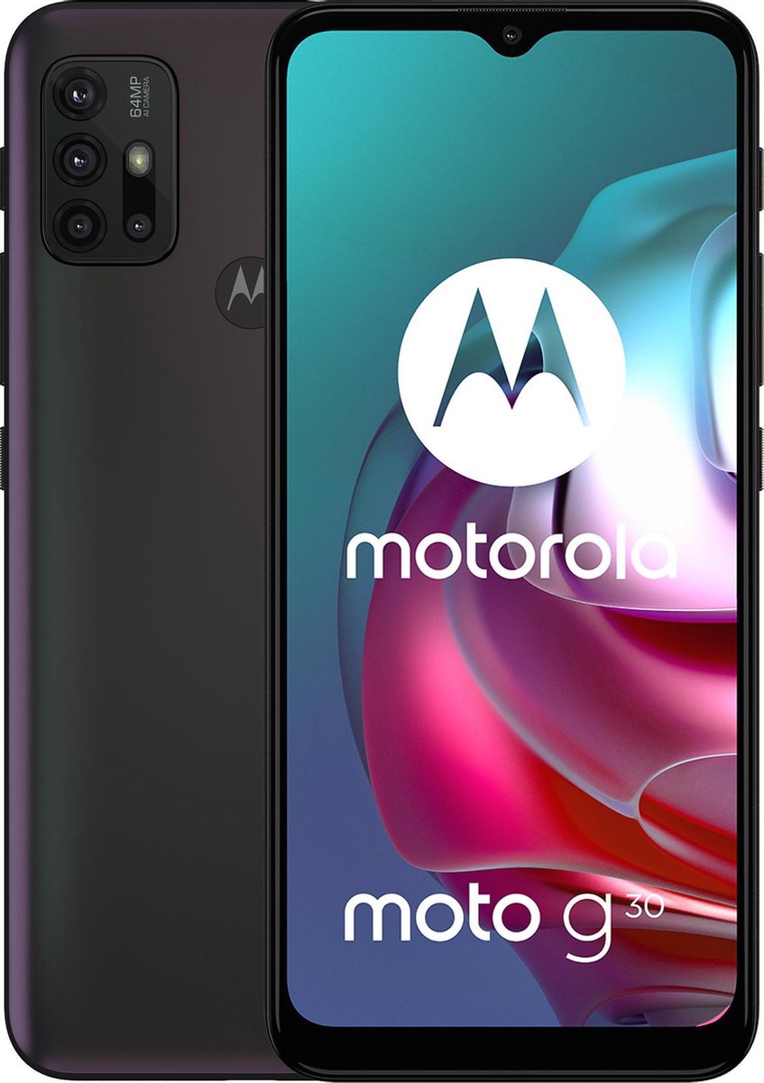 Motorola Moto G30 - 128GB - Dark pearl