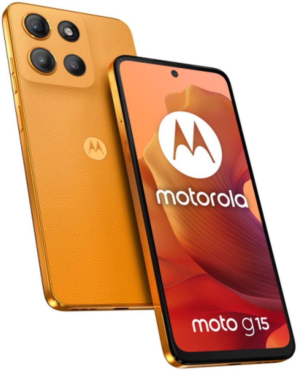 Smartphone Motorola Moto G15 8 GB RAM 256 GB Oranje 6,72"