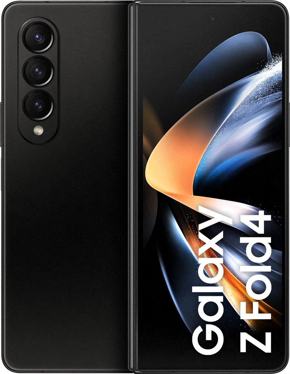 Samsung Galaxy Z Fold 4 - 256GB - 5G - Phantom Black - Zwart