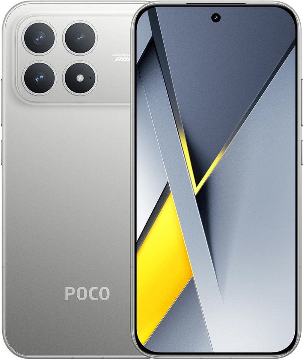 Xiaomi POCO F8 Pro 5G 12GB/512GB Titanium Zilver Dual SIM (Titanium Silver)