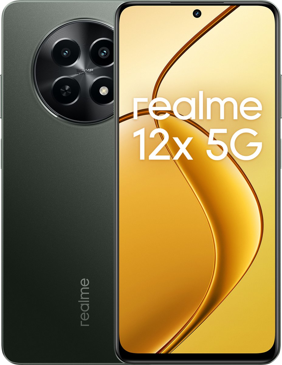 Realme 12X - 5G - 8GB/256GB - Glowing Black