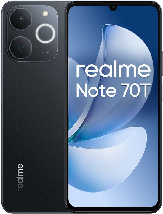 Realme NOTE 70T - 4GB/128GB - Zwart